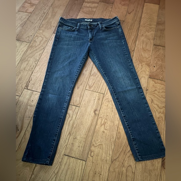 Levi Low Skinny 545 12 Medium Women’s Blue Denim Jeans - Picture 1 of 2